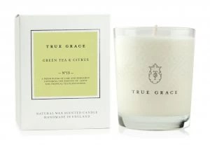 Image of True Grace Green Tea Citrus Scented Candle 300g