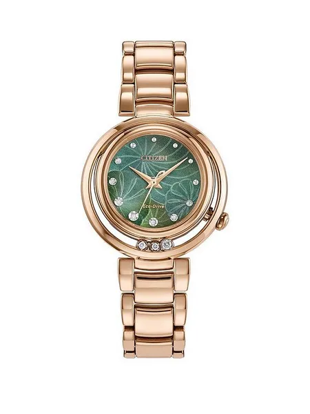 Image of Citizen L Arcly EM1113-58Y Diamond Set Bracelet Watch - W92155