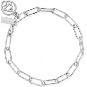 Image of ChloBo Sacred Earth Sterling Silver Link Chain Air Bracelet SBLC3108