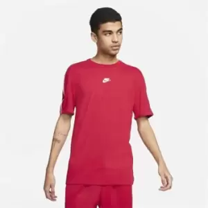 Image of Nike Sportswear Mens Short-Sleeve Top - Red