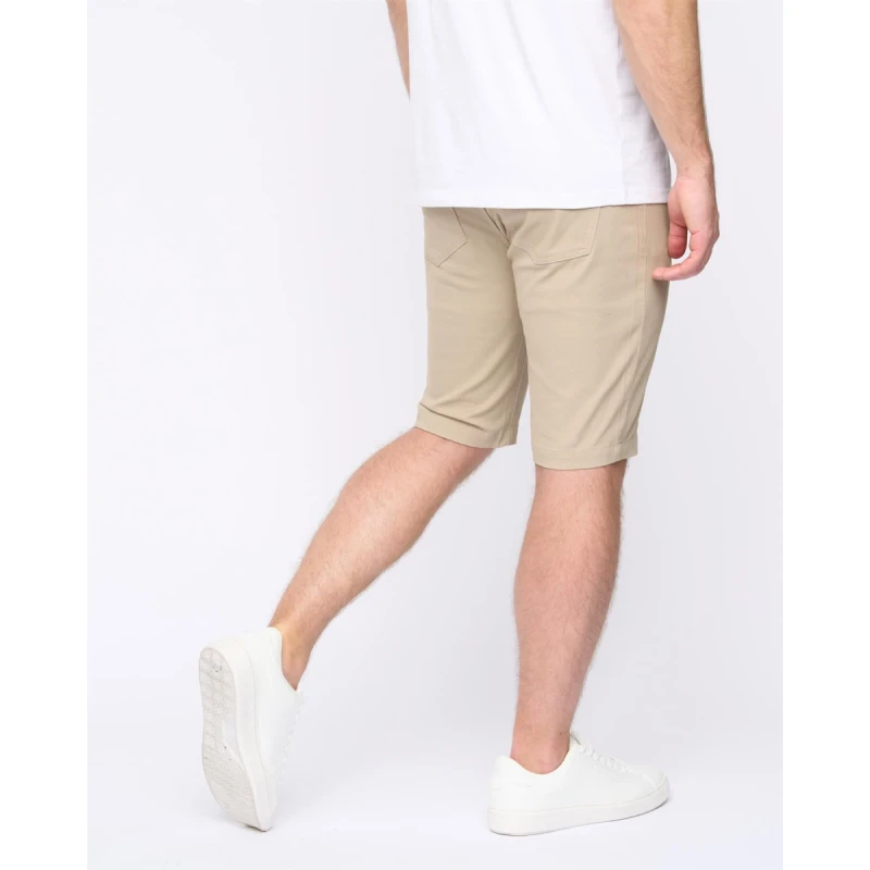 Image of Duck and Cover Franztown Shorts Stone - W34