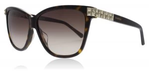 Image of Swarovski SK0137 Sunglasses Havana 52F 59mm