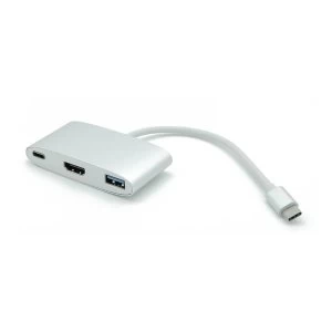 Image of Dynamode - USB-C Type-C to Multi-Function Docking Station with HDMI/USB3.0 (Grey)