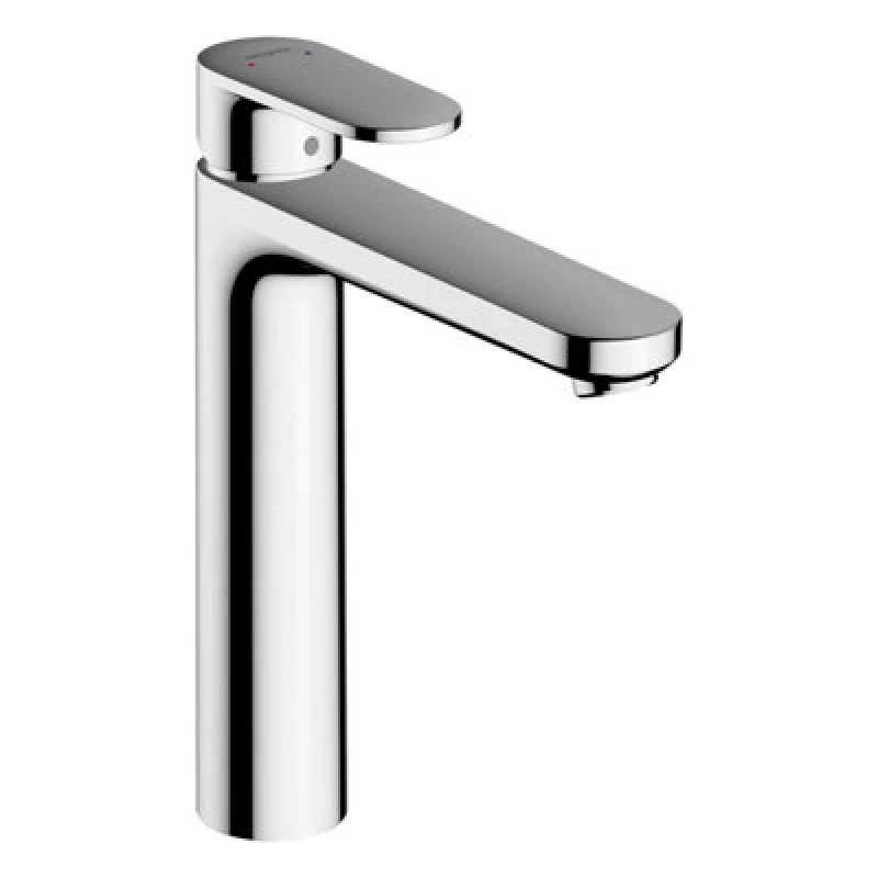 Image of Hansgrohe Vernis Blend Bathroom High Rise Basin Mixer Tap Single Lever Chrome - Hansgrohe HG71582000