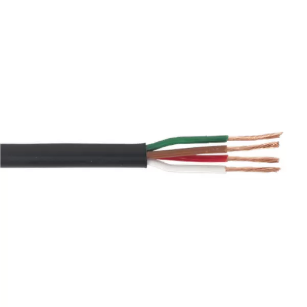 Image of Sealey AC24204CTH Automotive Cable Thin Wall 4 x 0.75mm² 24/0.20mm 30mtr Black