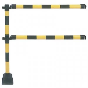 Image of Slingsby VFM Yellow Black 1 Metre Express Barrier Extension 349740