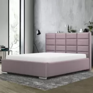 Image of Tuanso Bed Super King Plush Velvet Pink