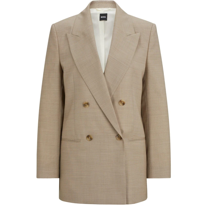 Image of Boss Womens Jarmina Suit Jacket Open Misc female 6 (XS)