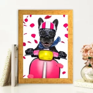 Image of AC728239003 Multicolor Decorative Framed MDF Painting