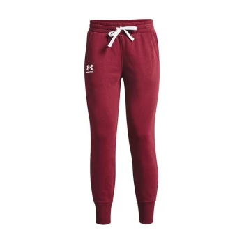 Image of Under Armour Armour Rival Fleece Joggers - League Red