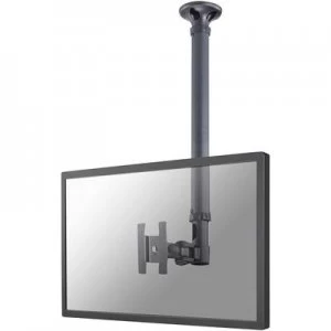 Image of NewStar FPMA-C100 1x Monitor ceiling mount 25,4cm (10) - 76,2cm (30) Height-adjustable, Tiltable, Swivelling, Swivelling