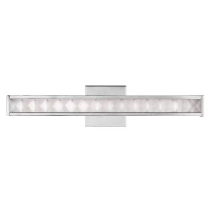 Image of Integrated LED 1 Light Indoor Wall Light Polished Chrome