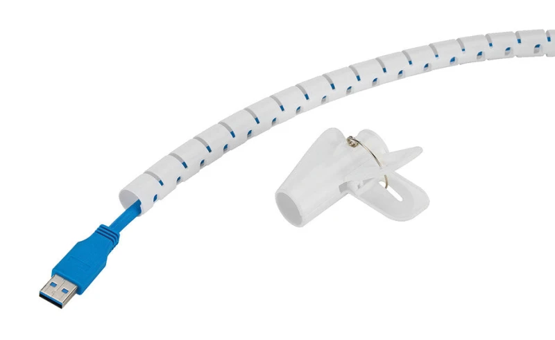 Image of Newstar Neomounts ADS06-140WH Cable sleeve - for 1-3 cables - universal ADS06-140WH