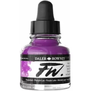 Image of Daler-Rowney FW Artists Acrylic Ink 29.5ml Purple Lake