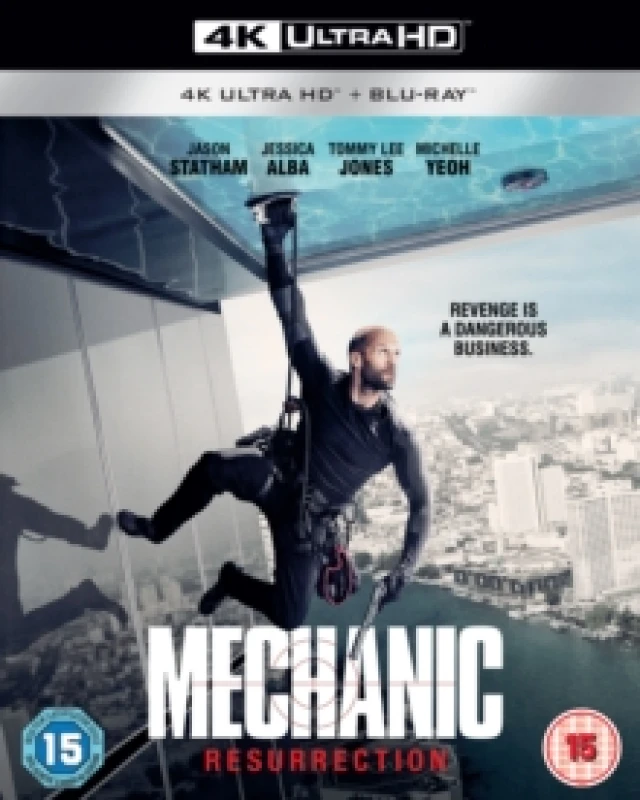 Image of Mechanic - Resurrection Bluray 5055761913149