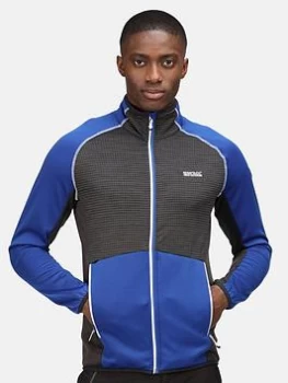 Image of Regatta Yare IV Softshell Jacket - Blue/Black, Size L, Men