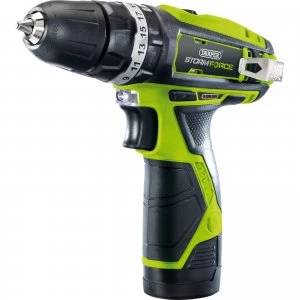 Image of Draper CHD108SF Storm Force 10.8v Cordless Combi Drill 1 x 1.5ah Integrated Li-ion Charger No Case