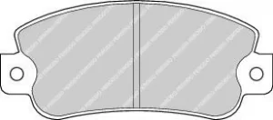 Image of Ferodo FDB351 Brake Pad Set Front Axle Premier Car