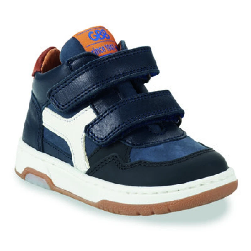 Image of GBB DARIO boys's Children's Shoes (High-top Trainers) in Blue