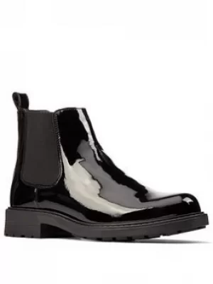 Image of Clarks Orinoco2 Lane Chelsea Ankle Boot, Black, Size 5, Women