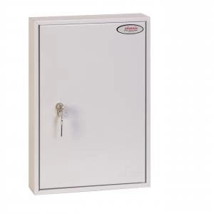 Image of Phoenix Commercial Key Cabinet KC0601P 42 Hook with Key Lock.