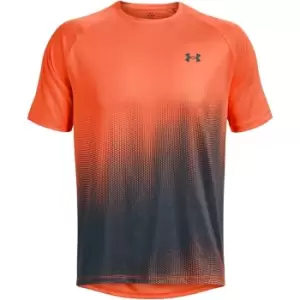 Image of Under Armour Tech Fade SS - Orange