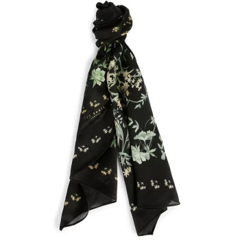 Image of Ted Baker Long Tie Scarf Womens - Black