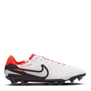 Image of Nike Tiempo Legend 10 Pro FG Firm-Ground Soccer Cleats - White