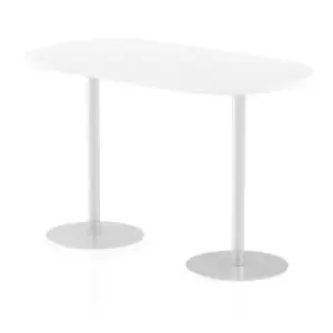 Image of Italia Poseur Boardroom Table 1800 Top 1145 High White