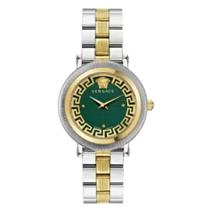 Image of Ladies Coin Edge Stainless Steel Watch VE7F00523
