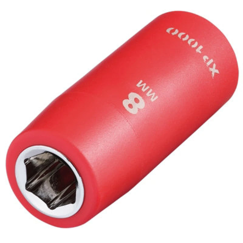 Image of Draper XP1000 1/4" Drive VDE Insulated Hexagon Socket 18752 Drive: 1/4"