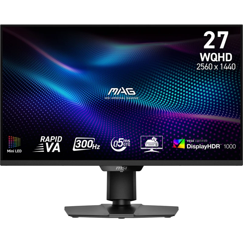 Image of MSI MAG 274QPF X30MV 27" WQHD 300Hz Gaming Monitor - Black