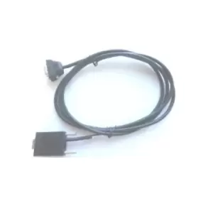 Image of Zebra CBL-58918-02 serial cable Black 0.7 m RS232 DB9