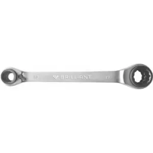 Image of BRILLIANT TOOLS Double Ratcheting Box-end Wrench
