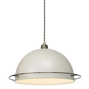 Image of Village At Home Bauhaus Pendant Light - Cream