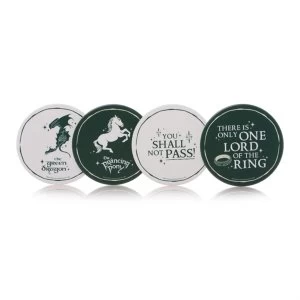 Image of Lord Of The Rings - Set Of 4 Coaster Set