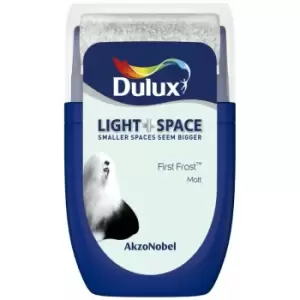 Image of Dulux Light & Space First Frost Matt Emulsion Paint 30ml