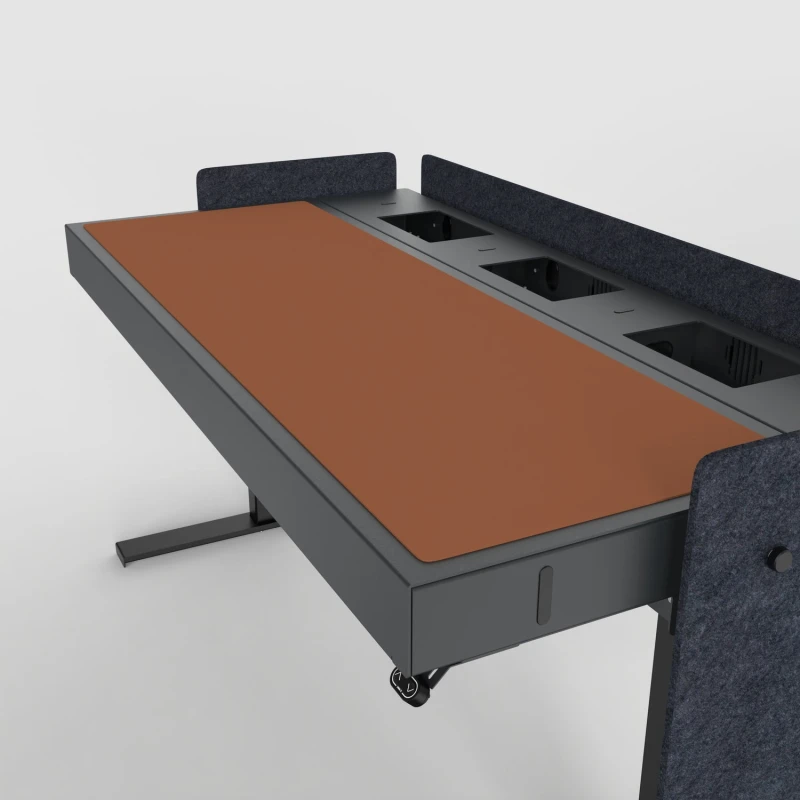 Image of Heckler Design H902-4008 desk pad Linoleum Brick colour