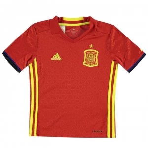 Image of adidas Spain Home Jersey 2016 Junior Boys - Red