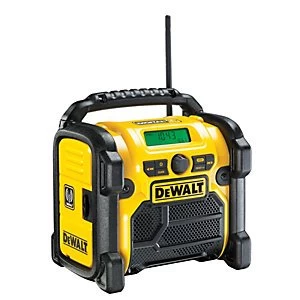 Image of DEWALT DCR020-GB XR Li-Ion Compact FM/DAB+ Site Radio