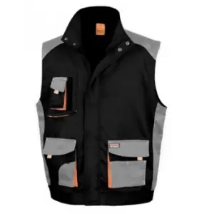 Image of Result Work-Guard Mens Lite Gilet (L) (Black/Grey)