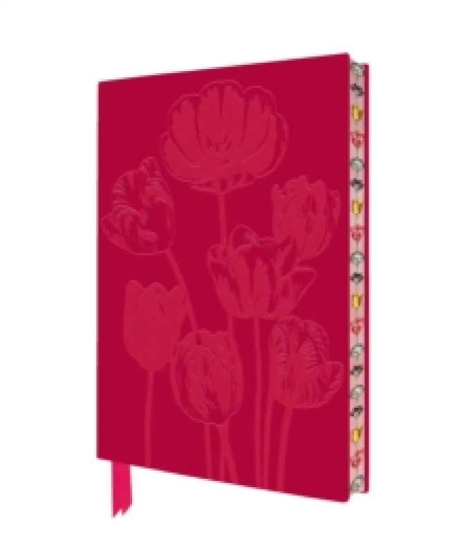 Image of Temple of Flora: Tulips Artisan Art Notebook (Flame Tree Journals) Notebook / blank book