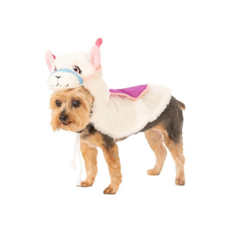 Image of Bristol Novelty Llama Dog Costume Pink (S)