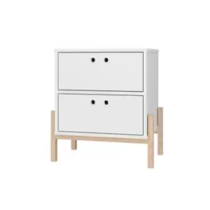 Image of Phoenix White Bedside Table