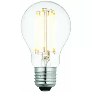Image of E27 Edison Dimmable LED Light Bulb 6W Warm White 2700K Glass gls Filament Lamp