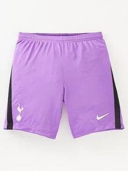 Image of Nike Youth Tottenham 21/22 Third Shorts - Purple, Red, Size S