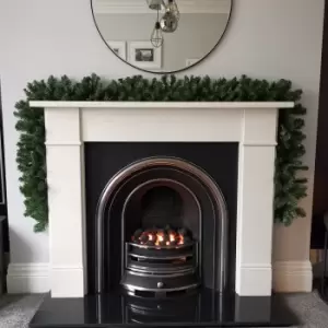 Image of 270cm (9ft) x 30cm Imperial Pine Christmas Garland Decoration - Extra Full