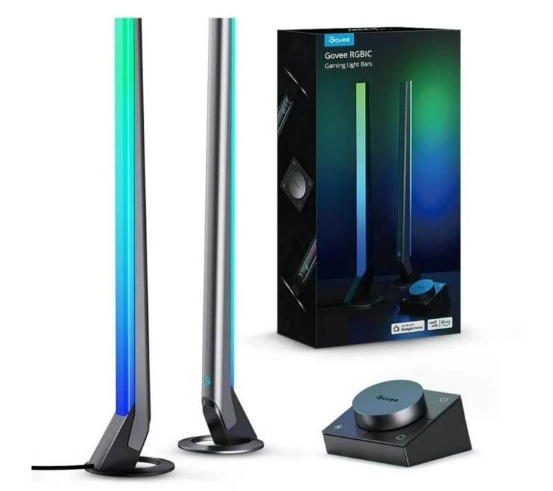 Image of GOVEE H6047 RGBIC Gaming Light Bar with Alexa & Google Assistant - Twin Pack 6974316993537