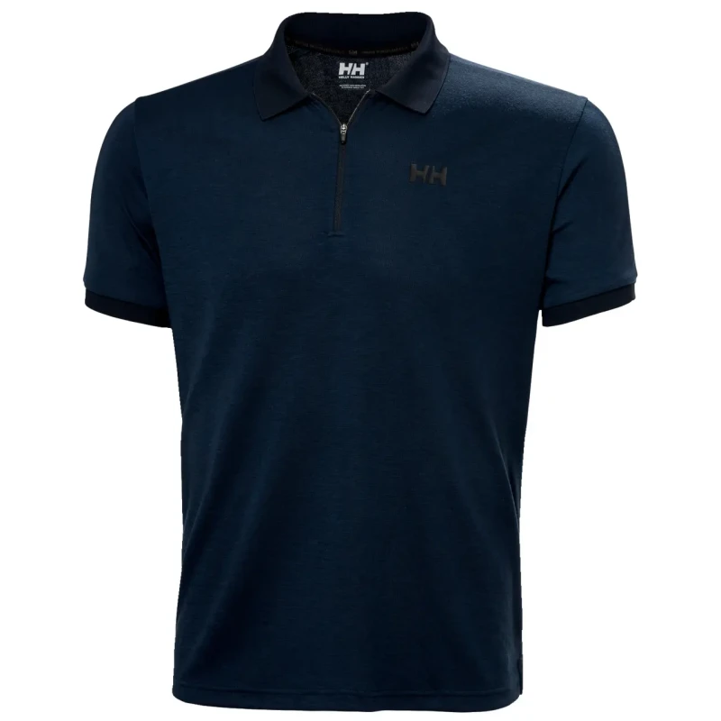 Image of Helly Hansen 1/2 zip polo shirt Helly Hansen HP Bleu Male S