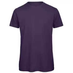 Image of B&C Mens Favourite Organic Cotton Crew T-Shirt (3XL) (Urban Purple)